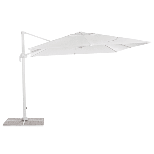 Ombrellone con palo laterale "Sahara" in alluminio verniciato a polvere da giardino e balcone in Ombrelloni Decor Space - Altamura, commercioVirtuoso.it