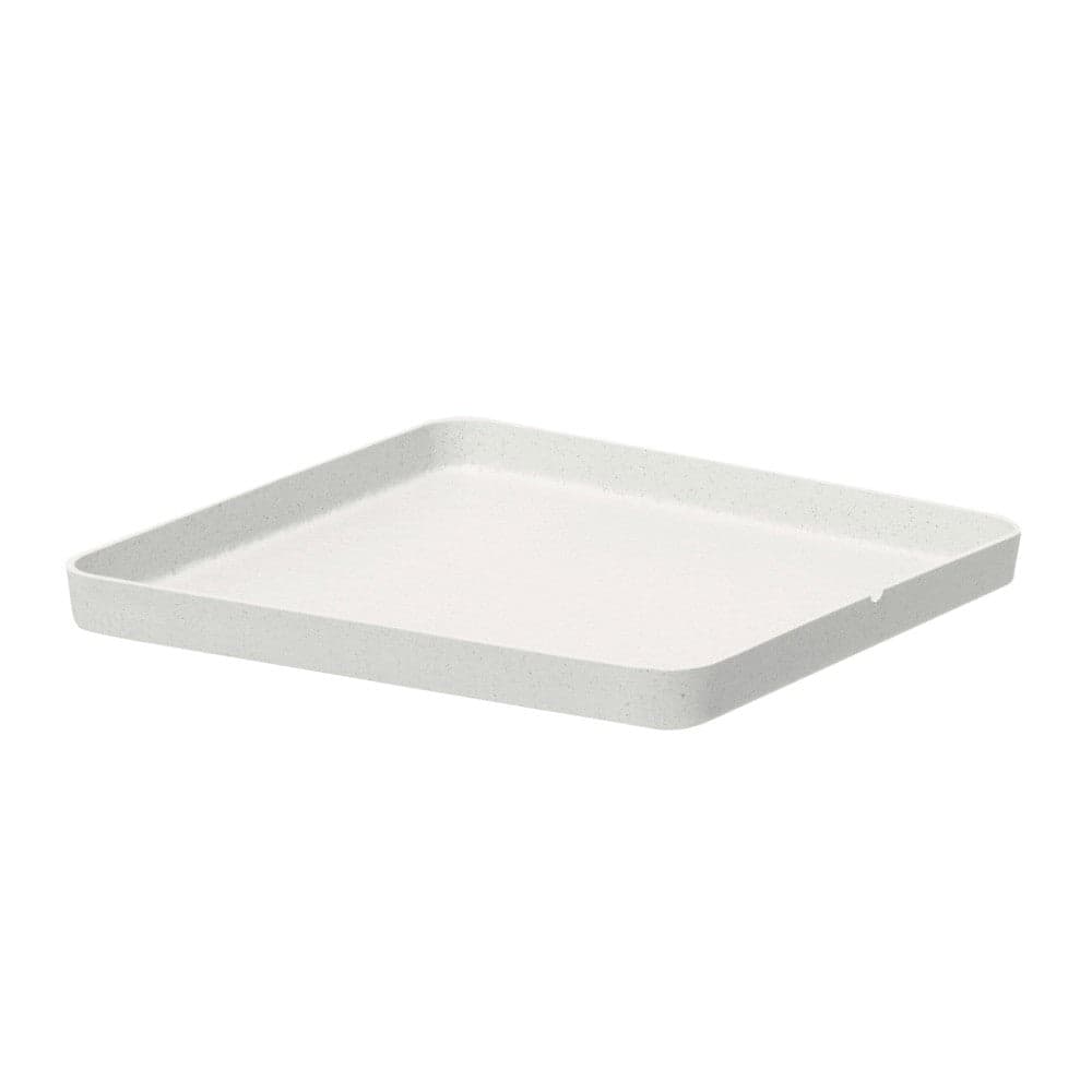 Sottovaso "Matter Quadrato" in plastica 100% riciclata da esterno per fiori e piante in Sottovasi Decor Space - Altamura, commercioVirtuoso.it
