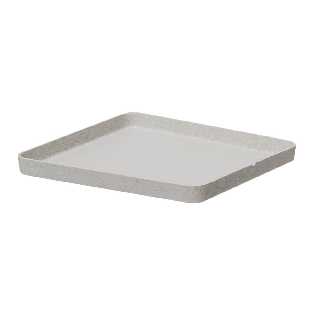 Sottovaso "Matter Quadrato" in plastica 100% riciclata da esterno per fiori e piante in Sottovasi Decor Space - Altamura, commercioVirtuoso.it