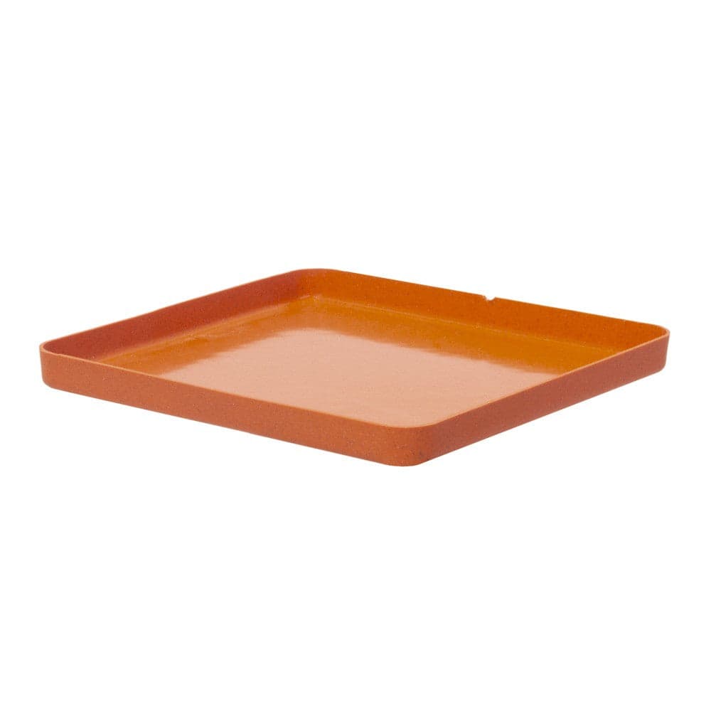 Sottovaso "Matter Quadrato" in plastica 100% riciclata da esterno per fiori e piante in Sottovasi Decor Space - Altamura, commercioVirtuoso.it