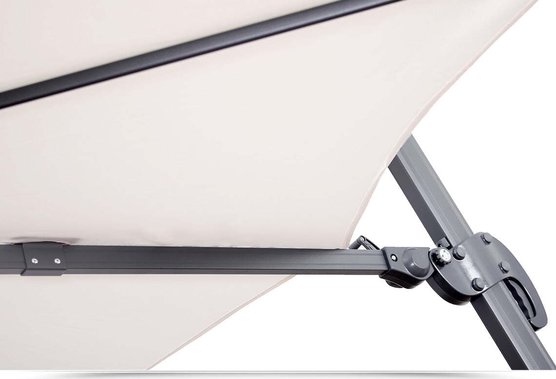 Ombrellone Con Palo Laterale ''mercurio'' 3 X 3 Mt In Alluminio Da Giardino E Balcone Giardino e giardinaggio/Arredamento da giardino e accessori/Ombrelloni tende e tettucci parasole/Ombrelloni Decor Space - Altamura, Commerciovirtuoso.it