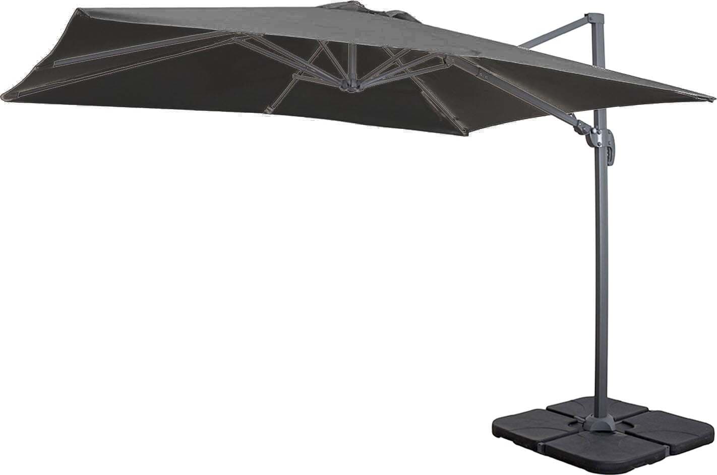 Ombrellone Con Palo Laterale ''mercurio'' 3 X 3 Mt In Alluminio Da Giardino E Balcone Giardino e giardinaggio/Arredamento da giardino e accessori/Ombrelloni tende e tettucci parasole/Ombrelloni Decor Space - Altamura, Commerciovirtuoso.it