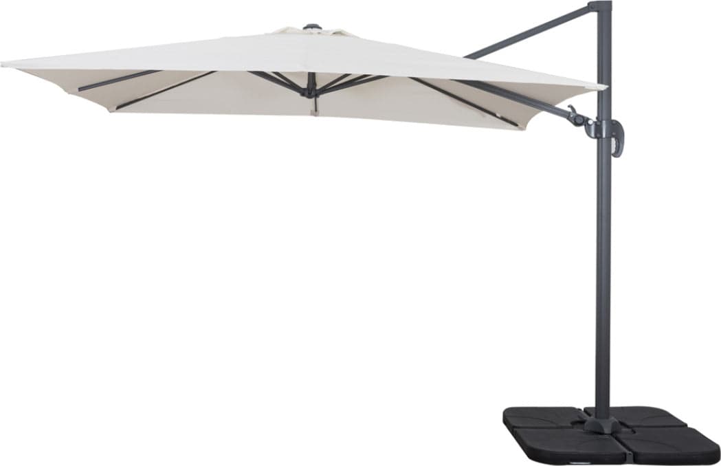 Ombrellone Con Palo Laterale ''mercurio'' 3 X 3 Mt In Alluminio Da Giardino E Balcone Giardino e giardinaggio/Arredamento da giardino e accessori/Ombrelloni tende e tettucci parasole/Ombrelloni Decor Space - Altamura, Commerciovirtuoso.it