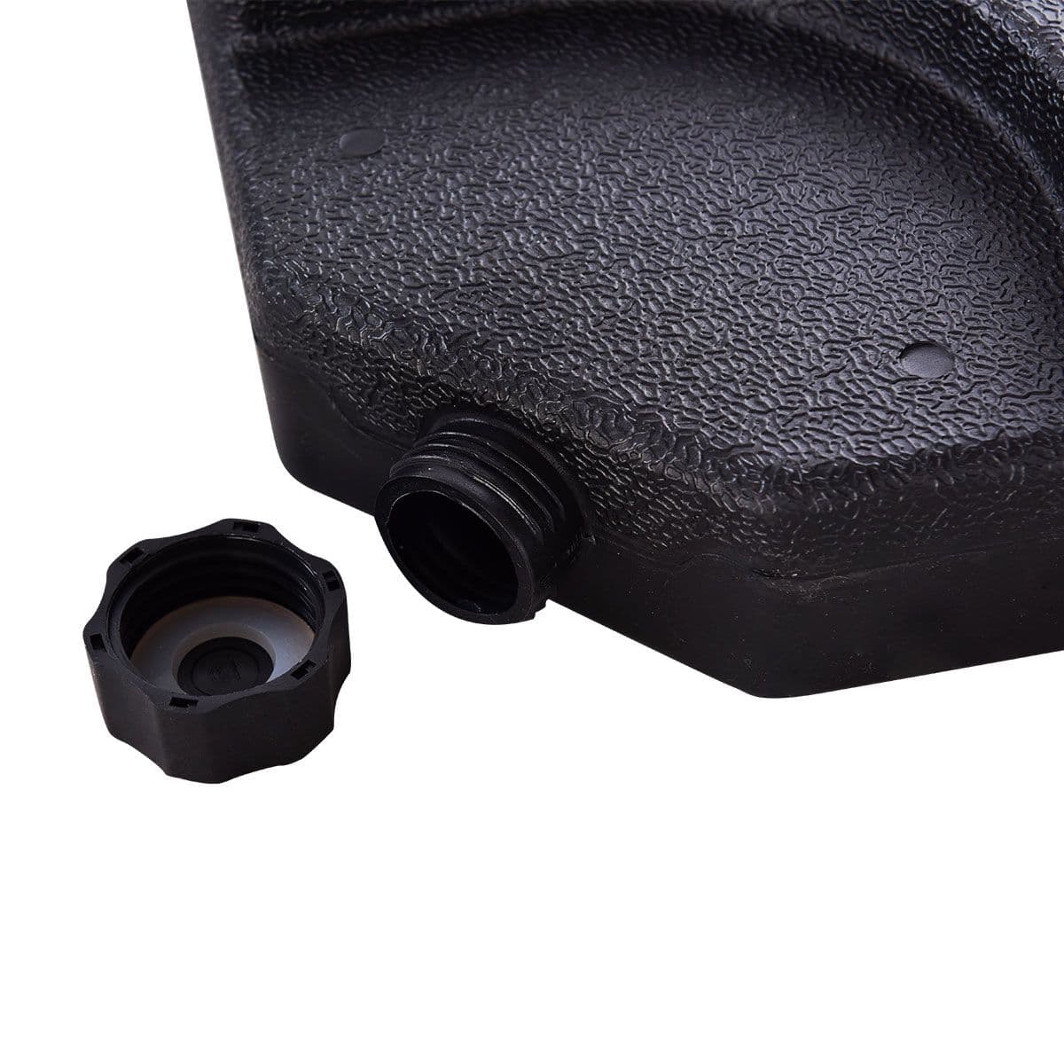 Base in plastica per ombrellone palo laterale marmette quadrate da riempire in Basi e supporti per ombrelloni Decor Space - Altamura, commercioVirtuoso.it
