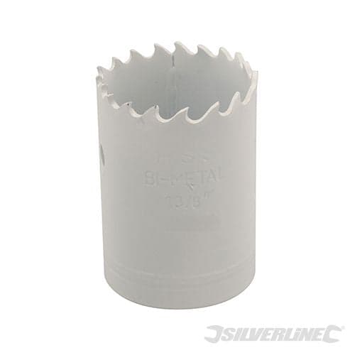 Fresa / Sega a tazza Silverline bimetallica multimateriale – 29 mm – plastica