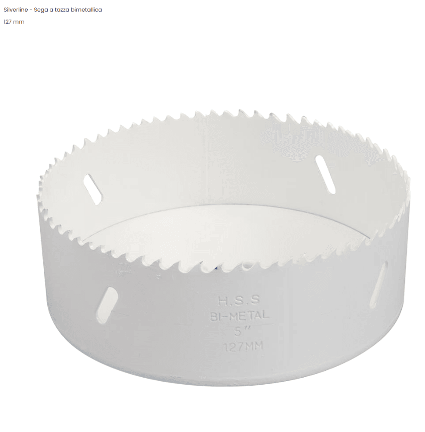 Fresa / Sega a tazza Silverline bimetallica multimateriale Silverline