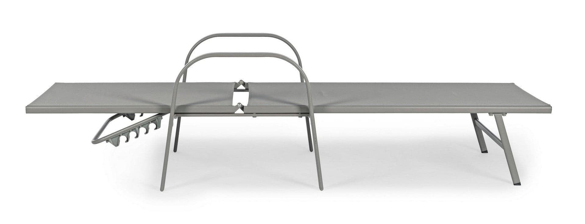 Lettino con braccioli "Arent" con struttura in alluminio verniciato per esterno Giardino e giardinaggio/Arredamento da giardino e accessori/Lettini Decor Space - Altamura, Commerciovirtuoso.it