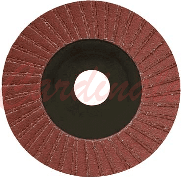 Disco lamellare allo zirconio ø mm 115 x 22 - grana 60 ideal star