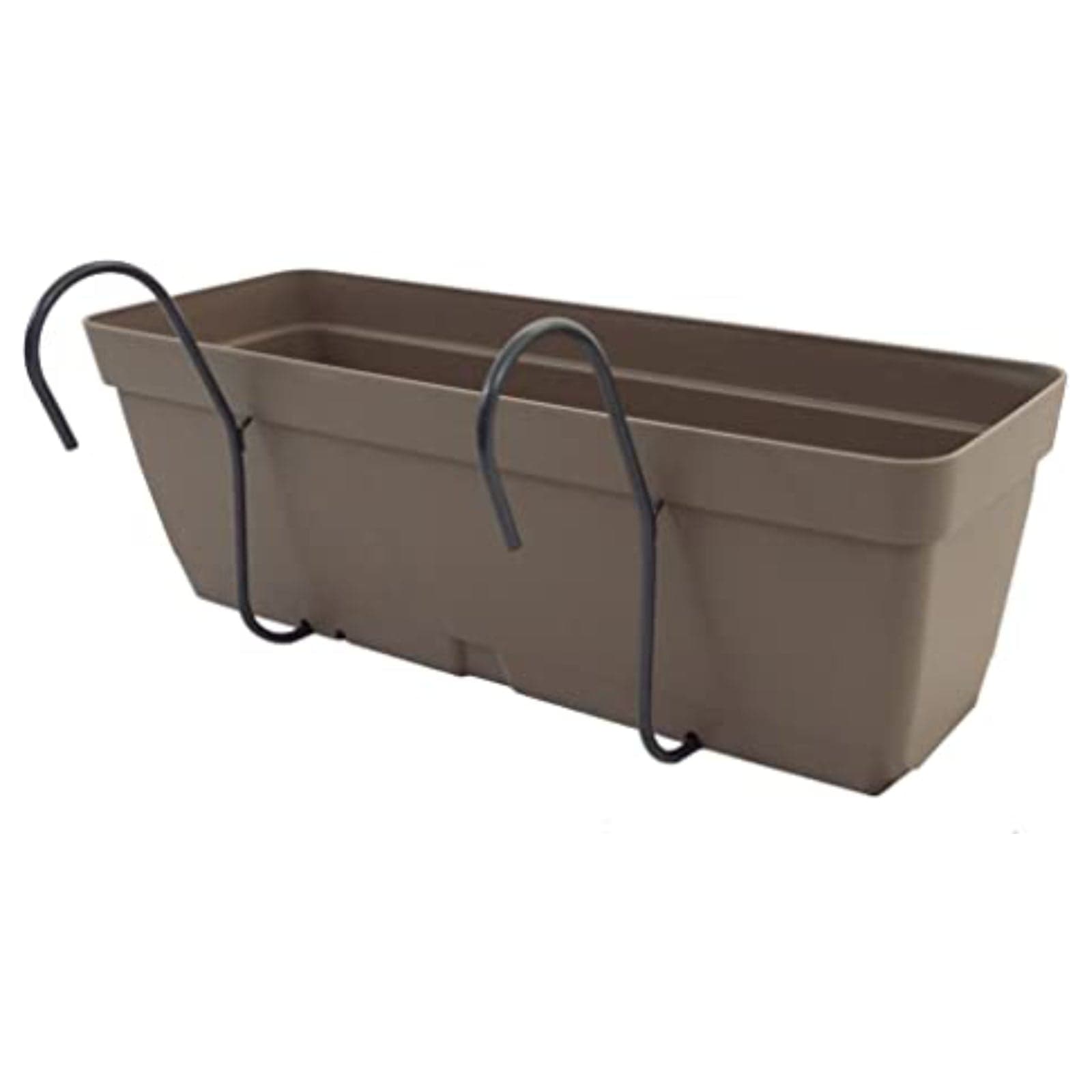 Vaso rettangolare ''Tora kit" in plastica 100% riciclata per fiori e piante da giardino in Vasi tradizionali Decor Space - Altamura, commercioVirtuoso.it