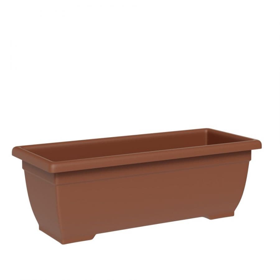 Vaso rettangolare ''Tora" in plastica 100% riciclata per fiori e piante da giardino in Vasi tradizionali Decor Space - Altamura, commercioVirtuoso.it