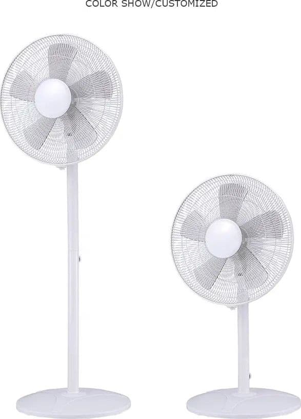 Ventilatore a piantana 3 velocità, pala da Ø 40 cm altezza regolabile h 130 cm in Ventilatori a piantana Decor Space - Altamura, commercioVirtuoso.it