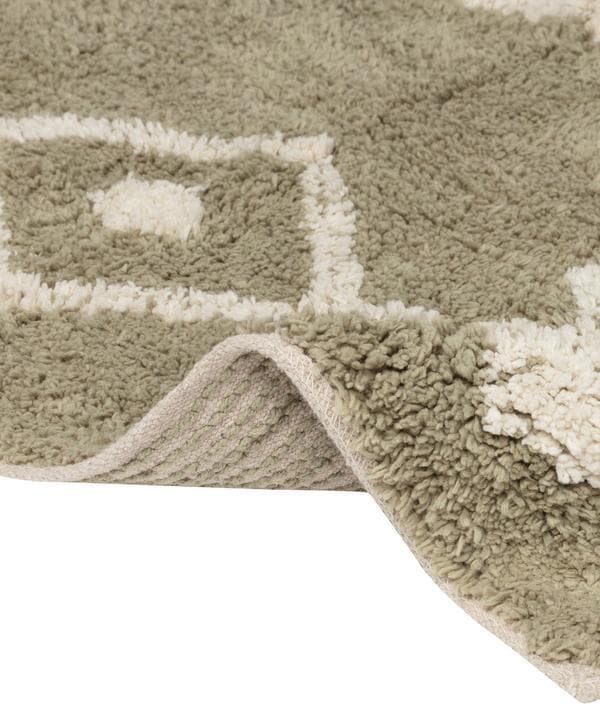 Tappeto da bagno peloso in cotone Antiscivolo con motivo Boho e Nappe Casa e cucina/Tessili per la casa/Tappeti e tappetini/Tappeti Decor Space - Altamura, Commerciovirtuoso.it