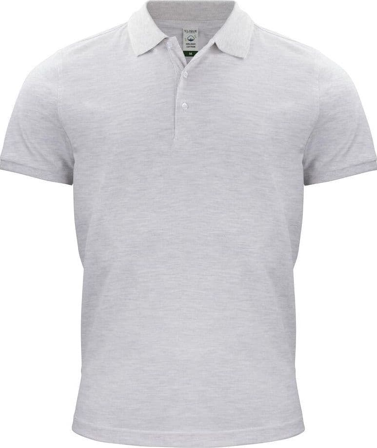 Polo Classic Organico Nature Melange Polo Uomo Manica Corta Ecosostenibile - 2