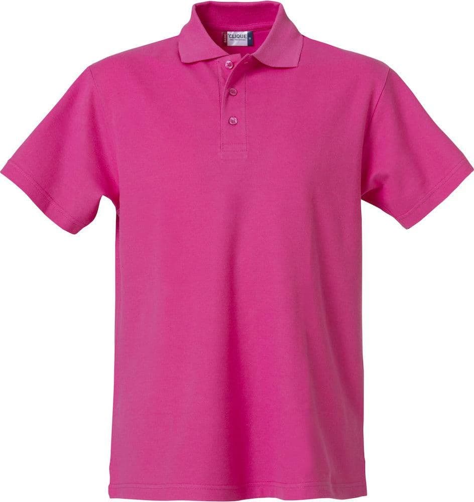 Basic Polo Lampone Polo Manica Corta - 2