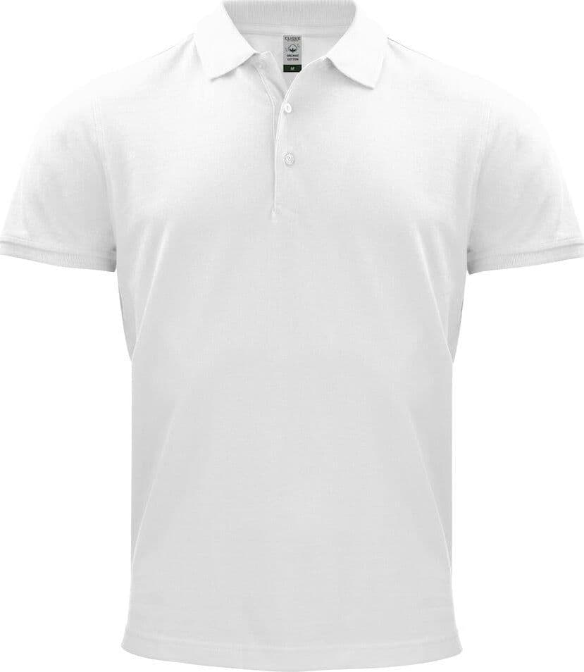 Polo Classic Organico Bianco Polo Uomo Manica Corta Ecosostenibile - 2