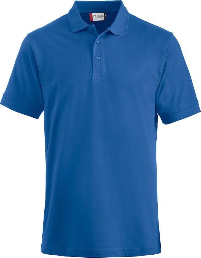Polo Lincoln Oversize Royal Azzurro Polo Uomo Taglio Americano - 2