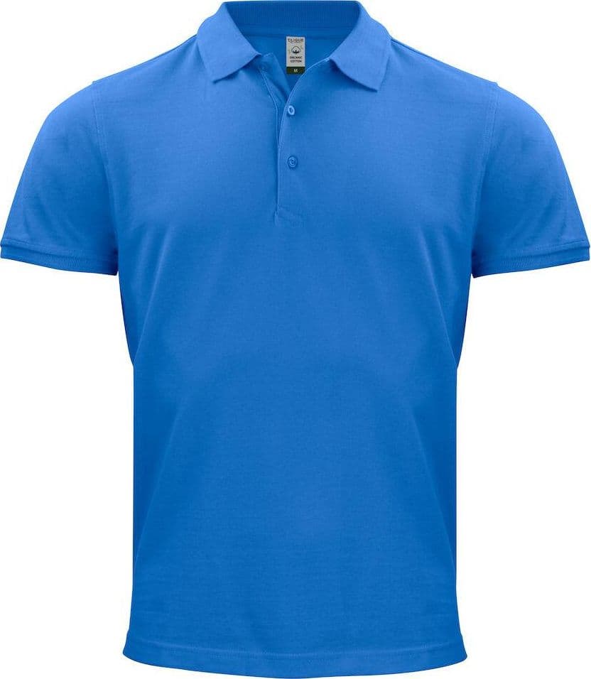 Polo Classic Organico Royal Azzurro Polo Uomo Manica Corta Ecosostenibile - 2