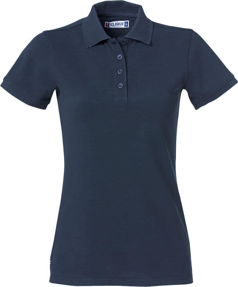 Polo Clique Heavy Blu 270 Grammi Polo Donna Manica Corta Premium - 2