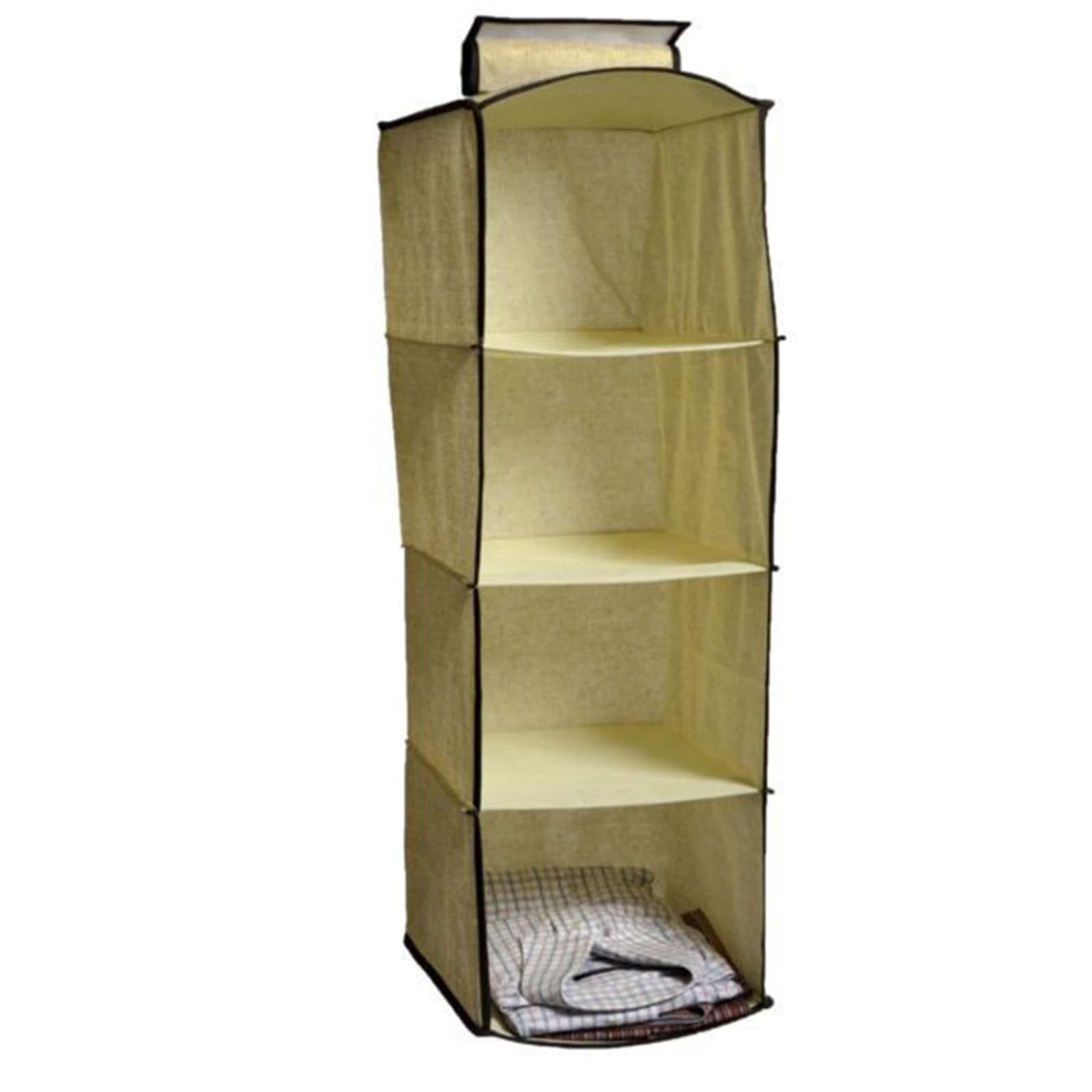 Portatutto per armadio salvaspazio in tessuto pensile cambi stagione 4 scomparti in Armadi pieghevoli Decor Space - Altamura, commercioVirtuoso.it
