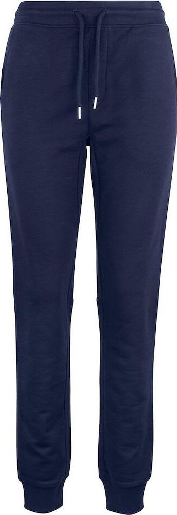 Pantaloni Felpa Clique Blu Pantaloni Uomo Cotone Organico Ecosostenibile - 2
