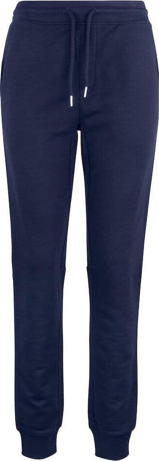 Pantaloni Felpa Clique Blu Pantaloni Uomo Cotone Organico Ecosostenibile - 2