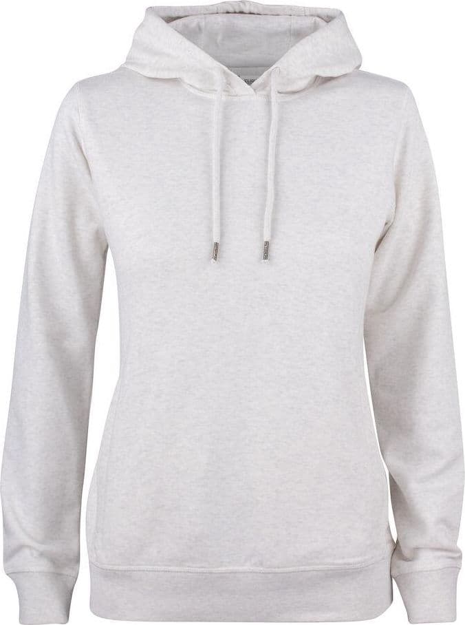 Felpa Clique Cappuccio Nature Melange Felpa Donna Cotone Organico Ecosostenibile - 2