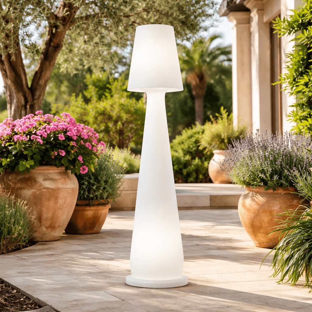 Lampada Chloe luminosa per interno ed esterno "Made in Italy" da h 165 cm - 10
