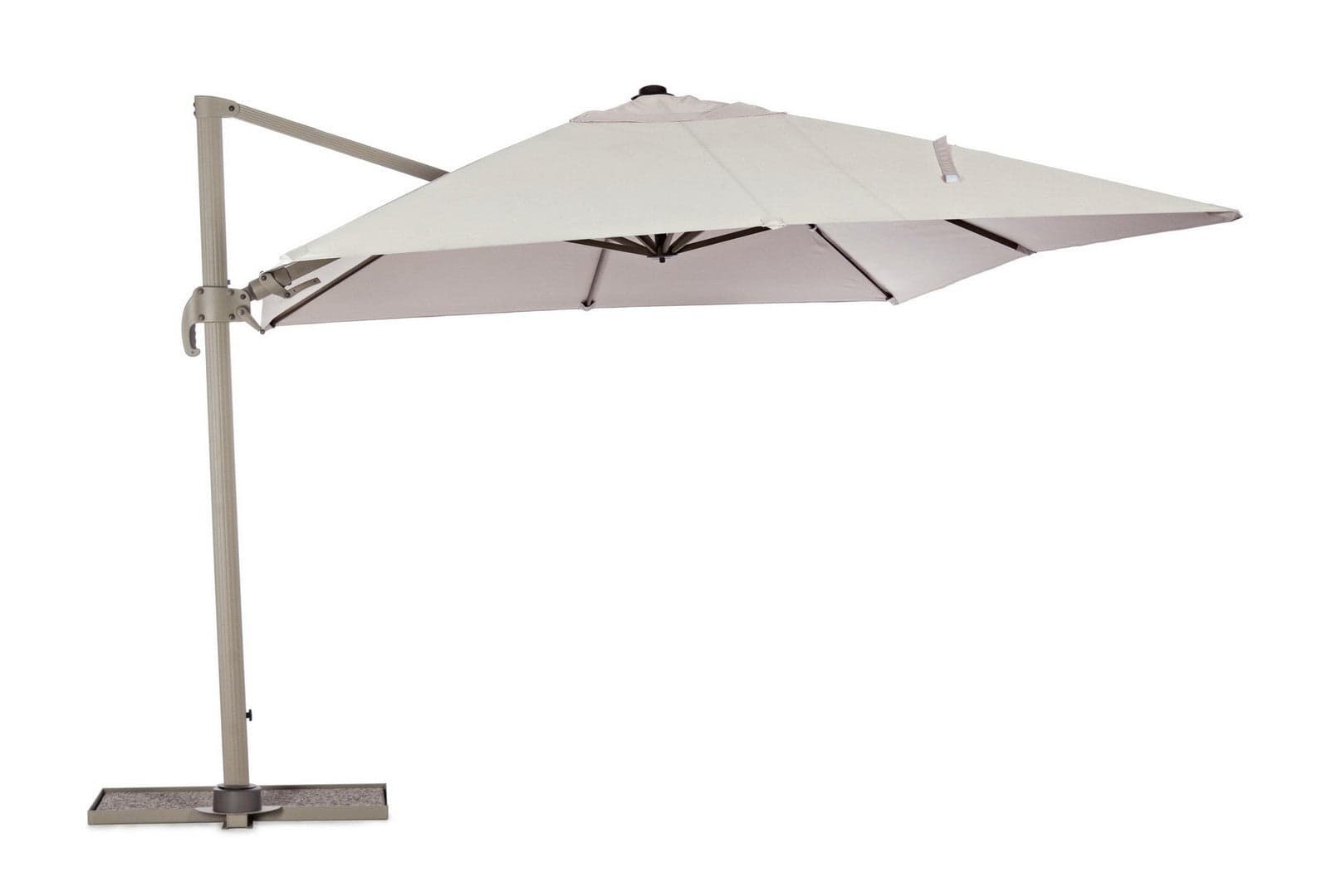 Ombrellone "Saragozza" con braccio girevole, struttura in alluminio per esterno e giardino in Ombrelloni Decor Space - Altamura, commercioVirtuoso.it