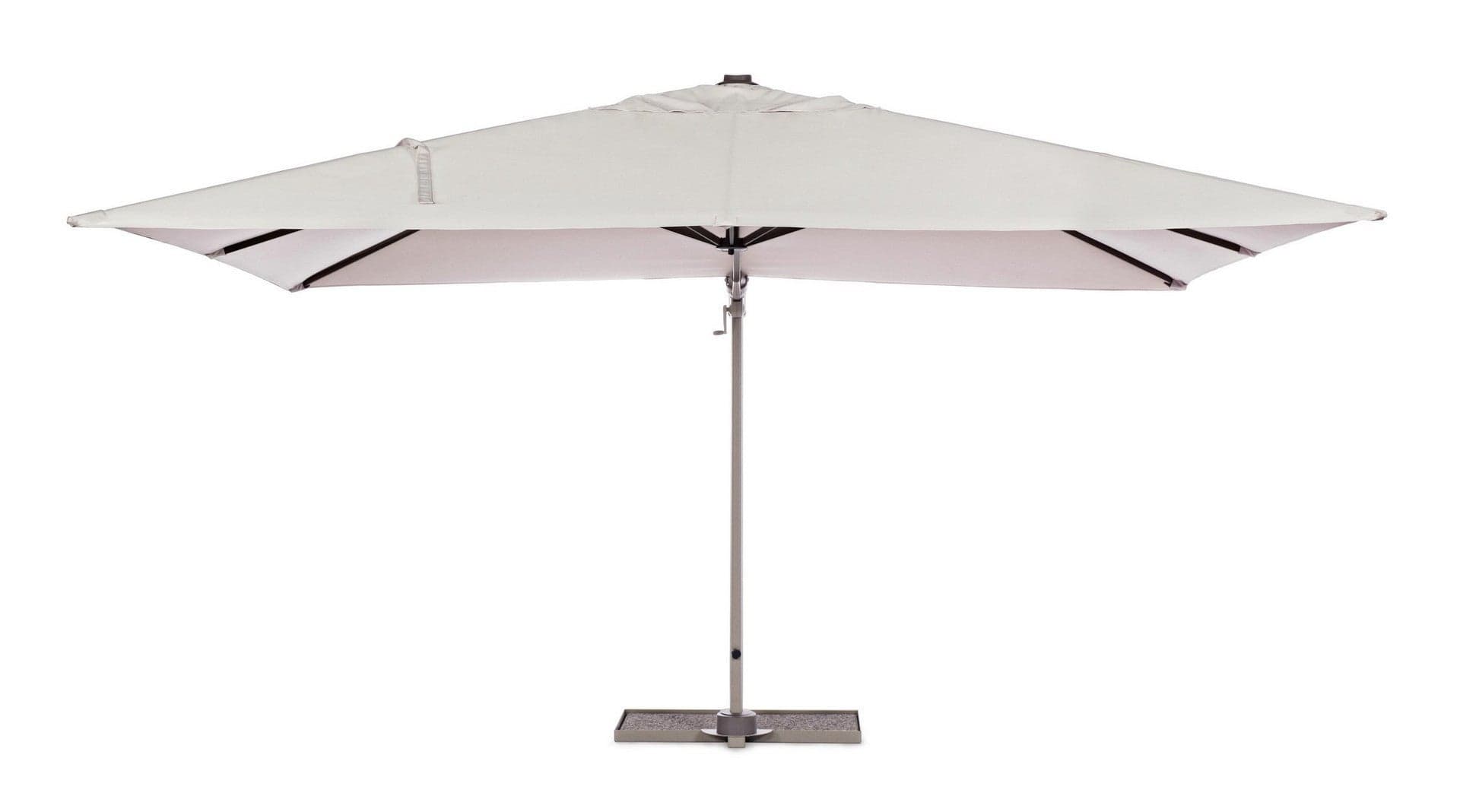 Ombrellone "Saragozza" con braccio girevole, struttura in alluminio per esterno e giardino Giardino e giardinaggio/Arredamento da giardino e accessori/Ombrelloni tende e tettucci parasole/Ombrelloni Decor Space - Altamura, Commerciovirtuoso.it