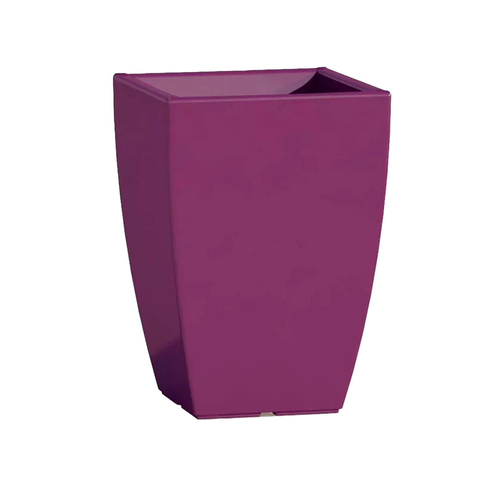 Vaso Cromia Prisma quadrato decorazione in resina "Made in Italy" da h 50 cm in Vasi tradizionali Decor Space - Altamura, commercioVirtuoso.it