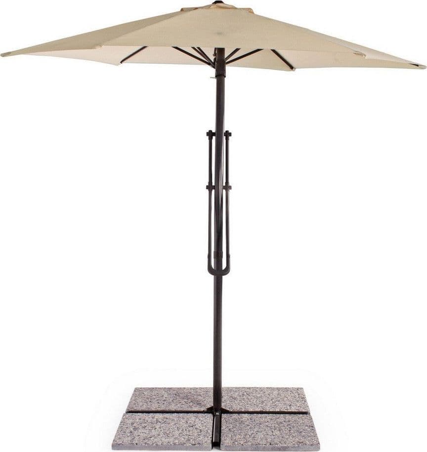Ombrellone a braccio "Sorrento" laterale da 3 metri, con struttura in alluminio e acciaio Giardino e giardinaggio/Arredamento da giardino e accessori/Ombrelloni tende e tettucci parasole/Ombrelloni Decor Space - Altamura, Commerciovirtuoso.it