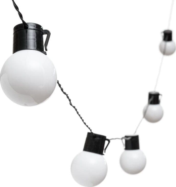 Catena Luminosa Con 20 Lampadine A Led Decorazione Per Giardino 10 Mt Illuminazione/Illuminazione per esterni/Catene luminose Decor Space - Altamura, Commerciovirtuoso.it