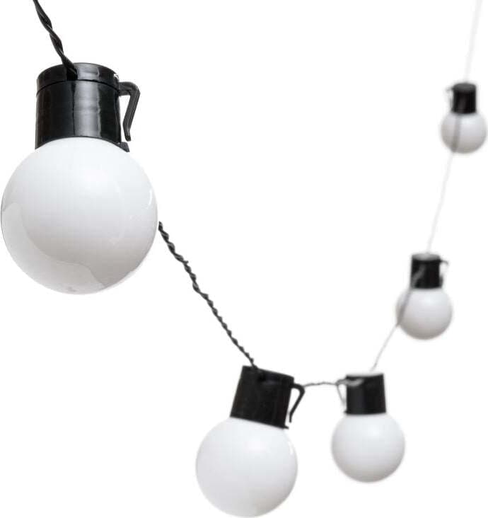 Catena Luminosa Con 20 Lampadine A Led Decorazione Per Giardino 10 Mt Illuminazione/Illuminazione per esterni/Catene luminose Decor Space - Altamura, Commerciovirtuoso.it