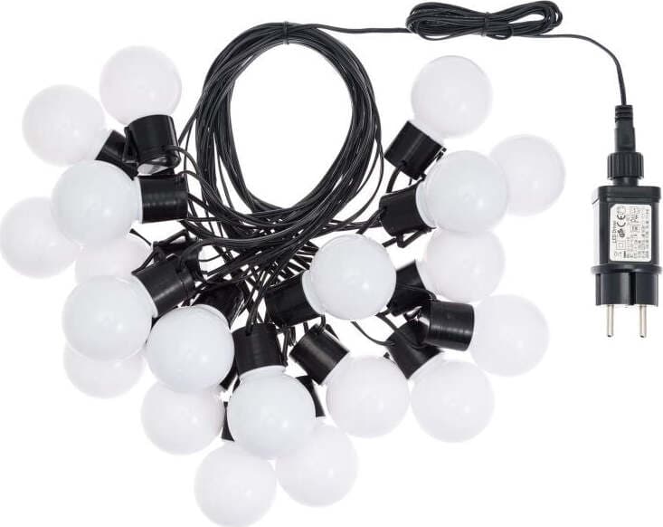 Catena Luminosa Con 20 Lampadine A Led Decorazione Per Giardino 10 Mt Illuminazione/Illuminazione per esterni/Catene luminose Decor Space - Altamura, Commerciovirtuoso.it