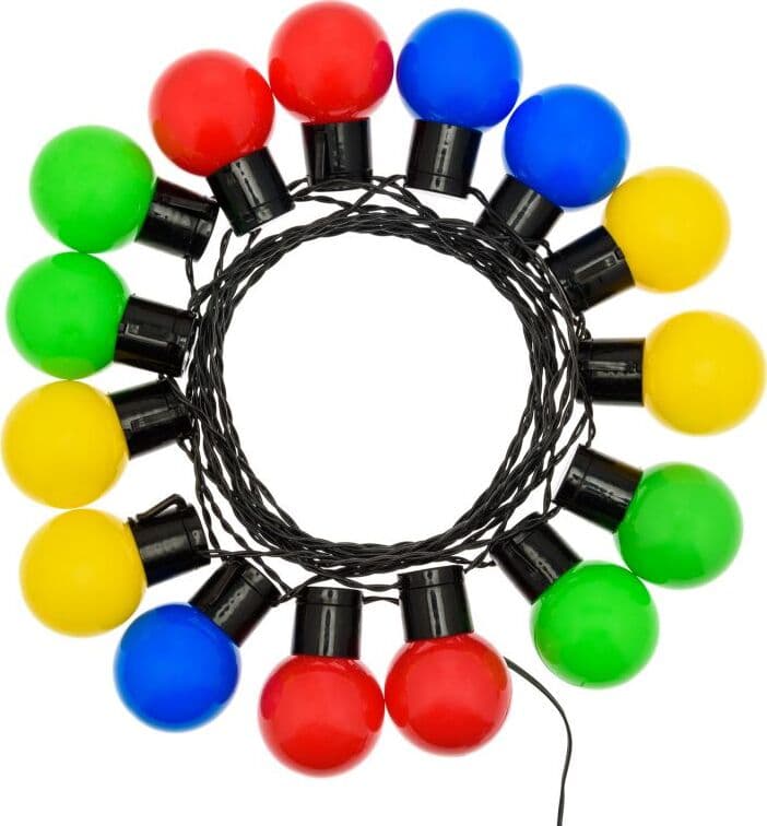 Catena Luminosa Con 20 Lampadine A Led Decorazione Per Giardino 10 Mt Illuminazione/Illuminazione per esterni/Catene luminose Decor Space - Altamura, Commerciovirtuoso.it