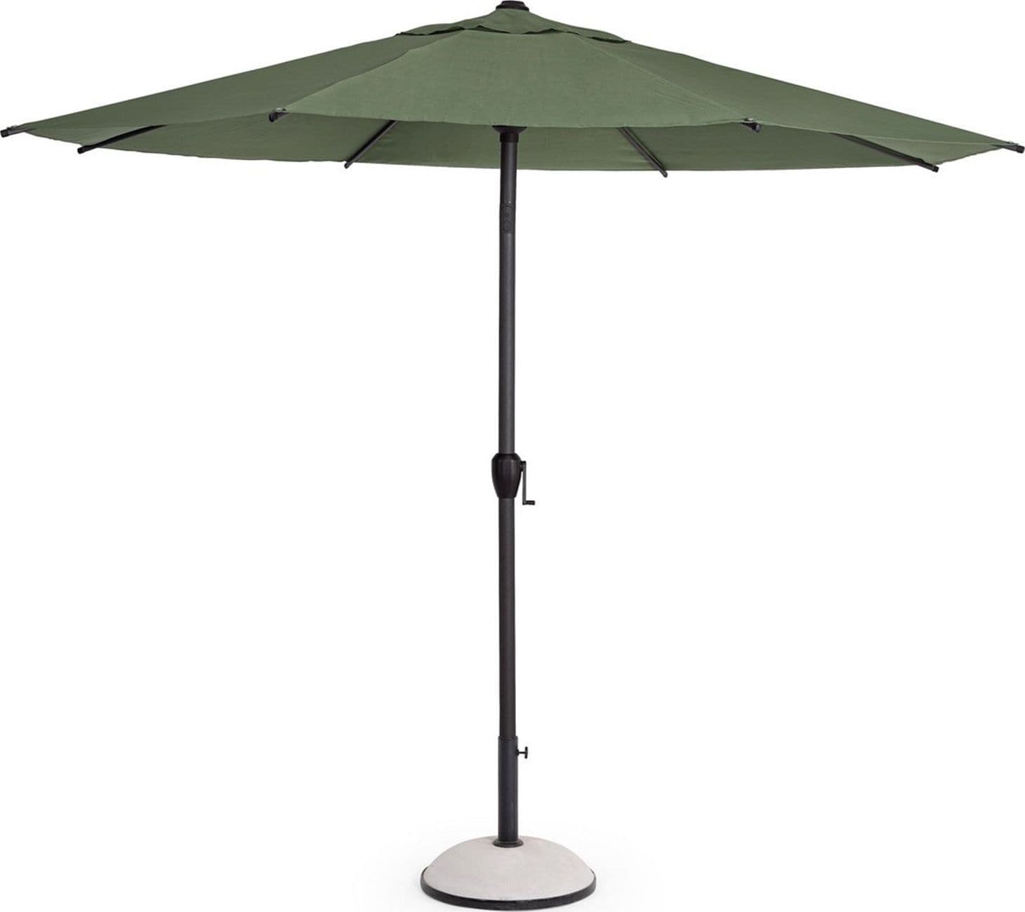 Ombrellone "Rio" con palo centrale e snodo, da 3 metri, per esterno e giardino – Olive – Andrea Bizzotto Spa – outdoor