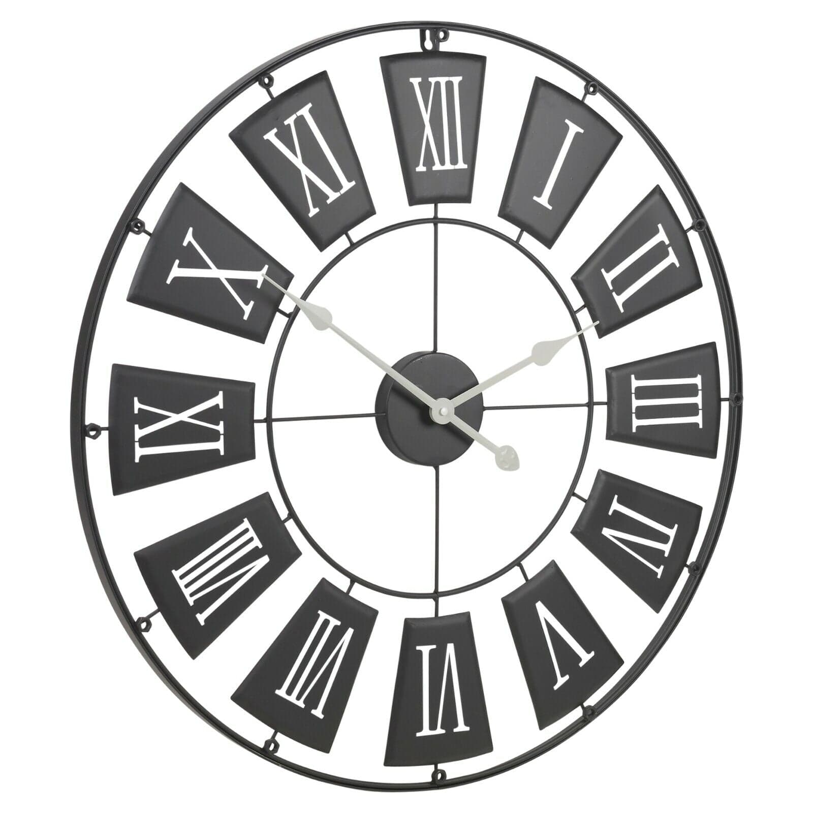 Orologio a parete con numeri romani per cameretta e cucina idea regalo Ø 70 cm in Orologi da parete Decor Space - Altamura, commercioVirtuoso.it