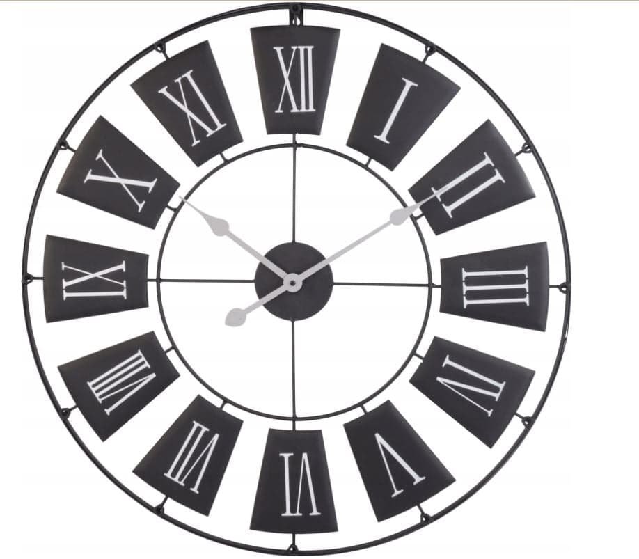 Orologio a parete con numeri romani per cameretta e cucina idea regalo Ø 70 cm in Orologi da parete Decor Space - Altamura, commercioVirtuoso.it