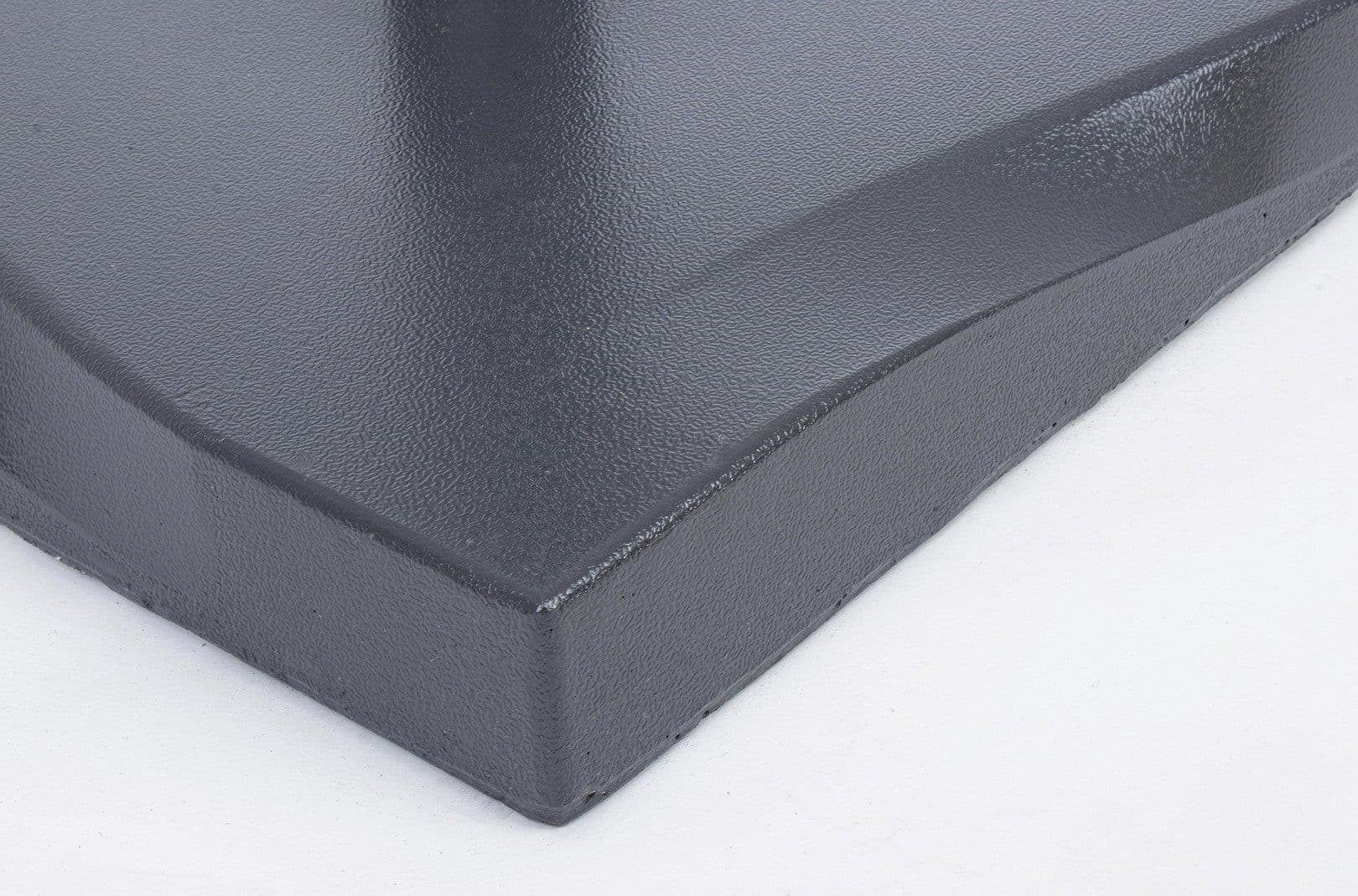 Base per ombrellone quadrata "Salonicco" in cemento con 3 regolatori in Basi e supporti per ombrelloni Decor Space - Altamura, commercioVirtuoso.it