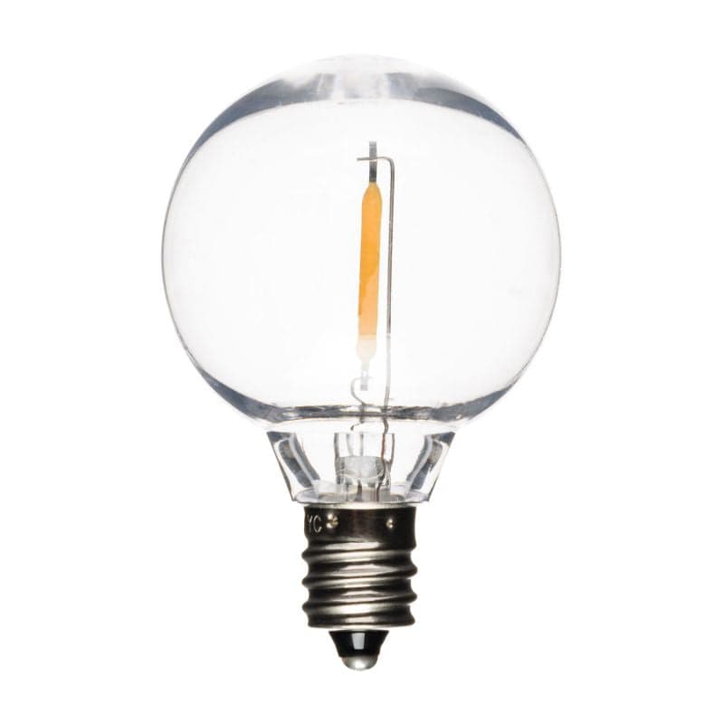 Catena luminosa con 20 lampadine a led decorazione per giardino 9,5 mt in Catene luminose Decor Space - Altamura, commercioVirtuoso.it