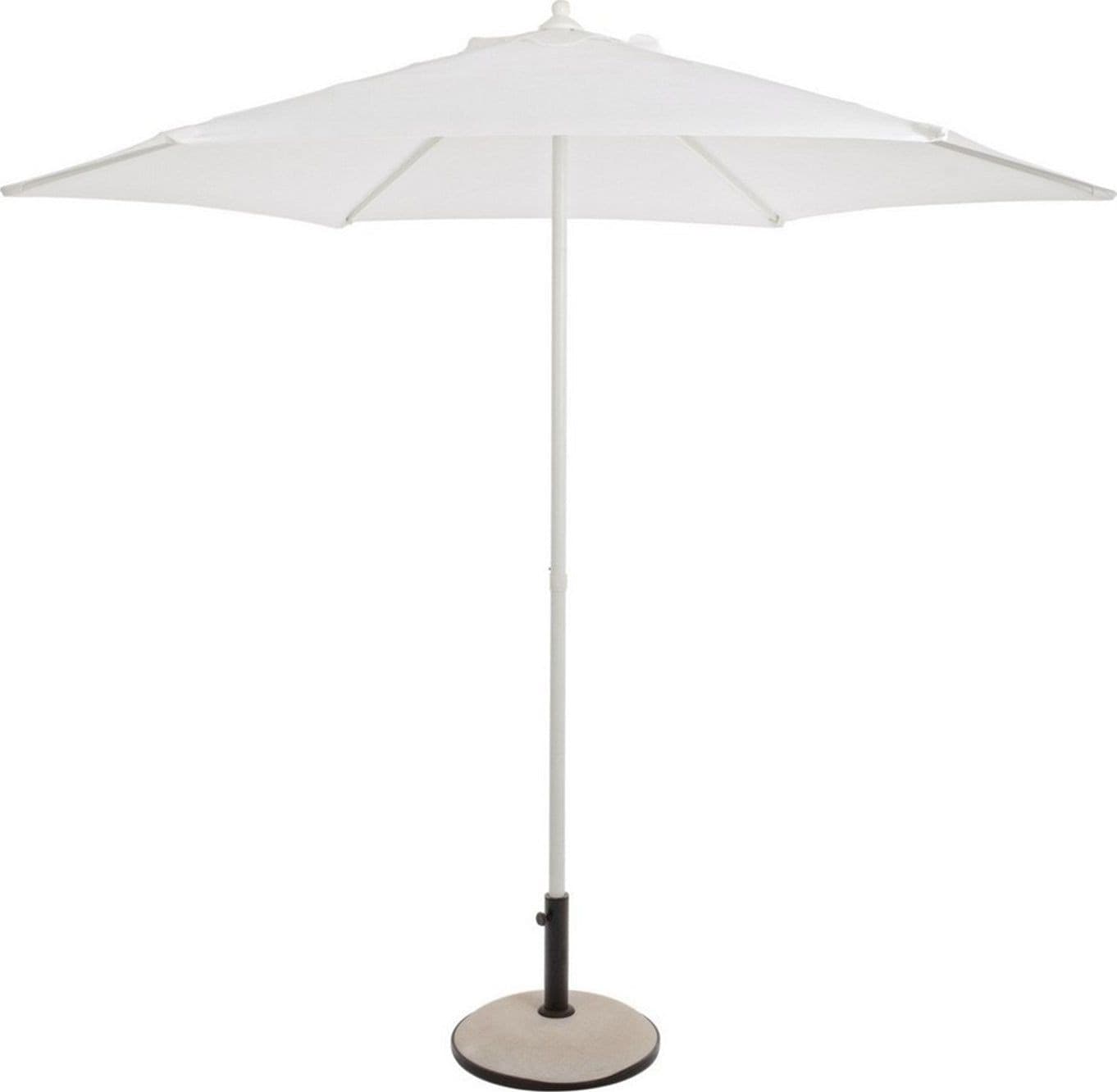 Ombrellone "Delfi" a palo centrale, struttura in acciaio per esterno da 270 cm in Ombrelloni Decor Space - Altamura, commercioVirtuoso.it