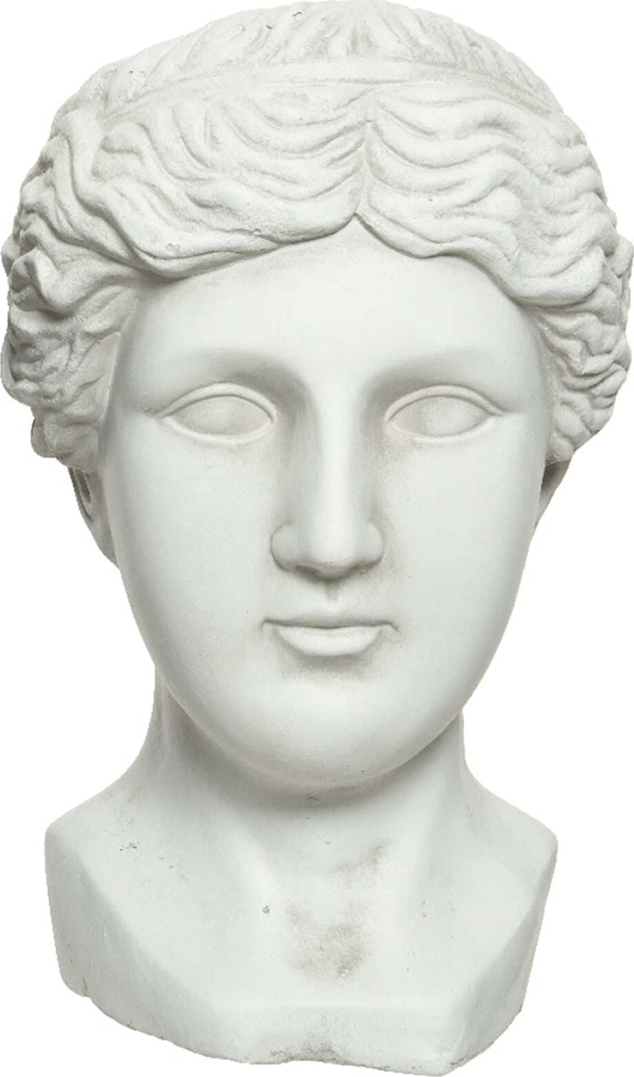 Statua decorativa in poliresina Testa Artemide Porta vaso decorativo h 39 cm Giardino e giardinaggio/Attrezzi da giardino e attrezzature per l'irrigazione/Vasi e accessori per piante/Vasi tradizionali Decor Space - Altamura, Commerciovirtuoso.it