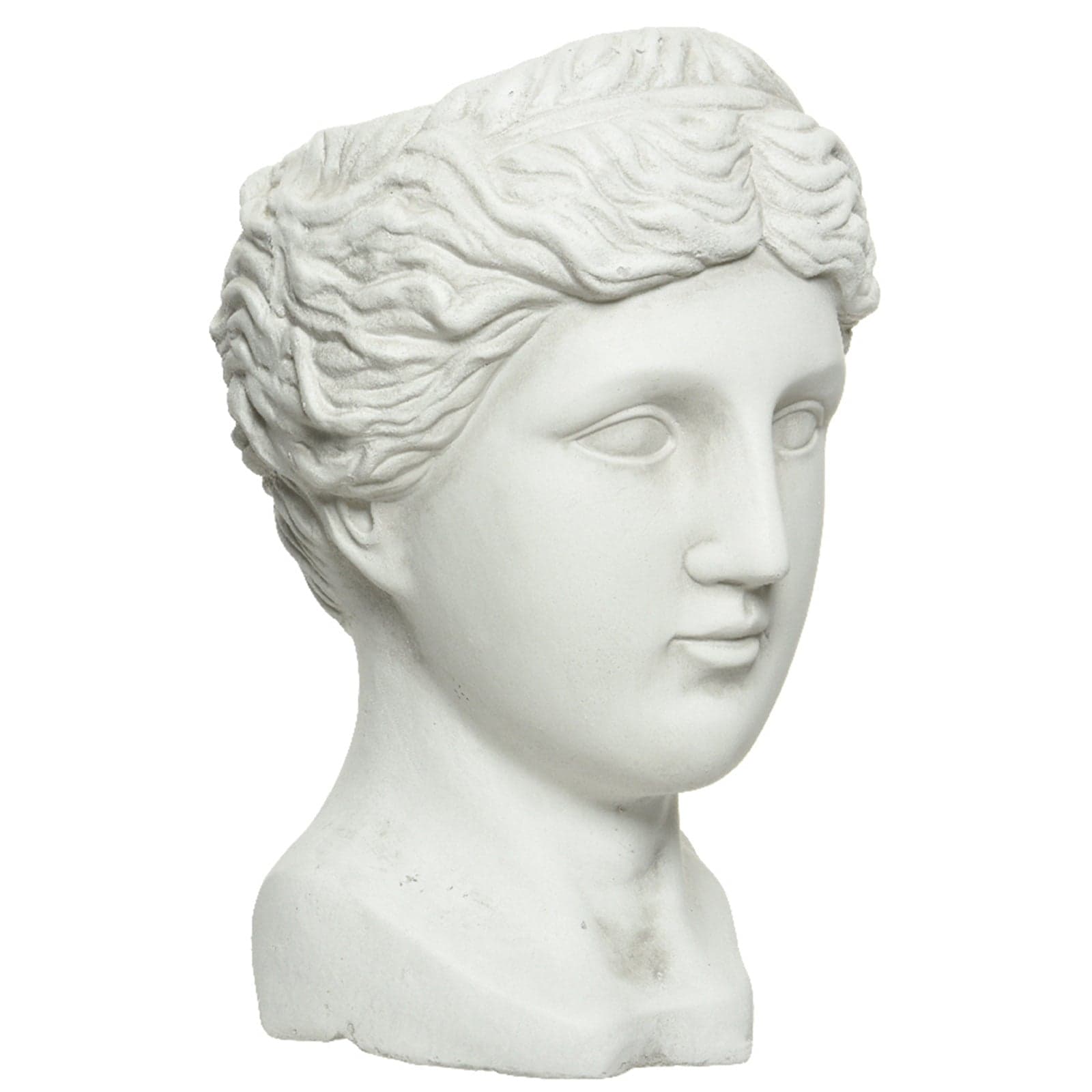 Statua decorativa in poliresina Testa Artemide Porta vaso decorativo h 39 cm in Vasi tradizionali Decor Space - Altamura, commercioVirtuoso.it