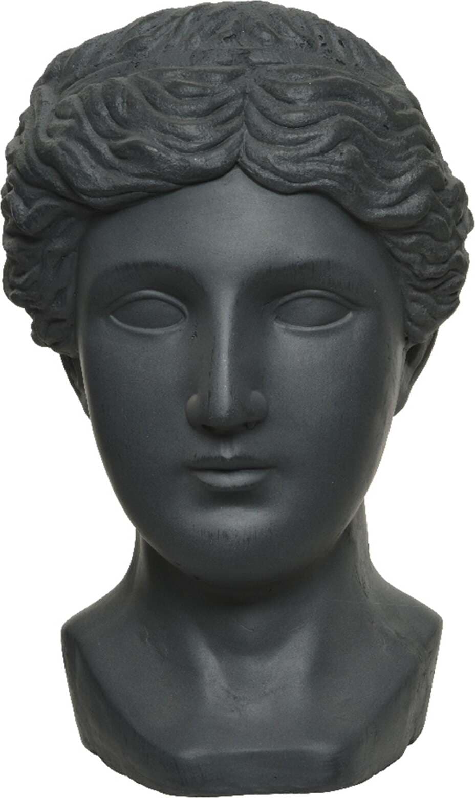 Statua decorativa in poliresina Testa Artemide Porta vaso decorativo h 39 cm Giardino e giardinaggio/Attrezzi da giardino e attrezzature per l'irrigazione/Vasi e accessori per piante/Vasi tradizionali Decor Space - Altamura, Commerciovirtuoso.it