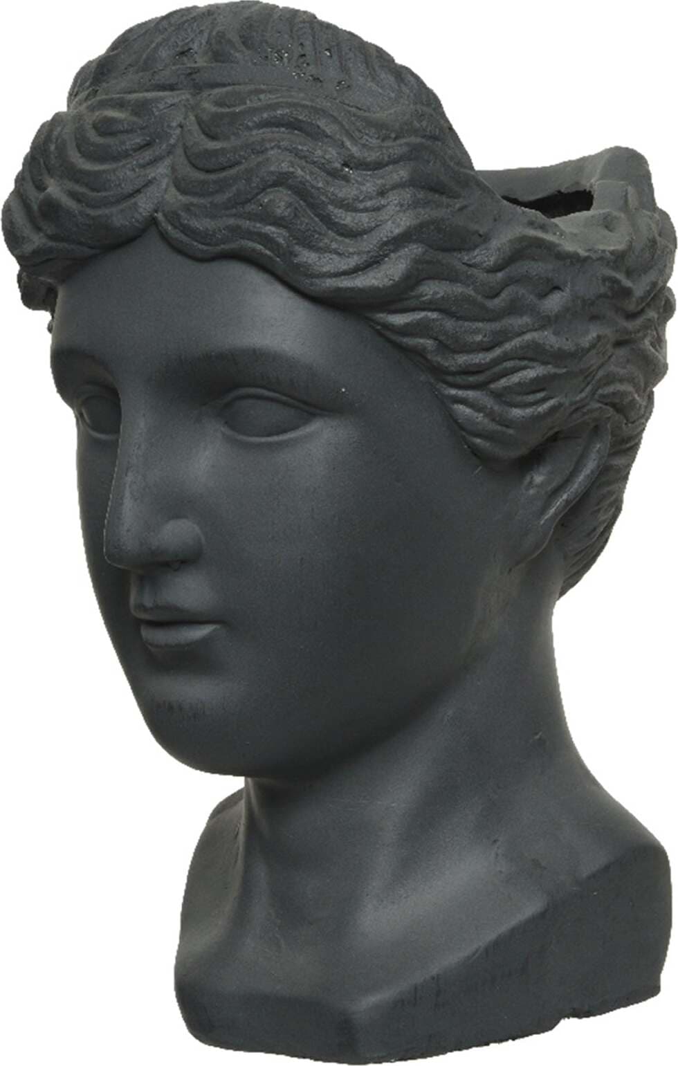 Statua decorativa in poliresina Testa Artemide Porta vaso decorativo h 39 cm Giardino e giardinaggio/Attrezzi da giardino e attrezzature per l'irrigazione/Vasi e accessori per piante/Vasi tradizionali Decor Space - Altamura, Commerciovirtuoso.it