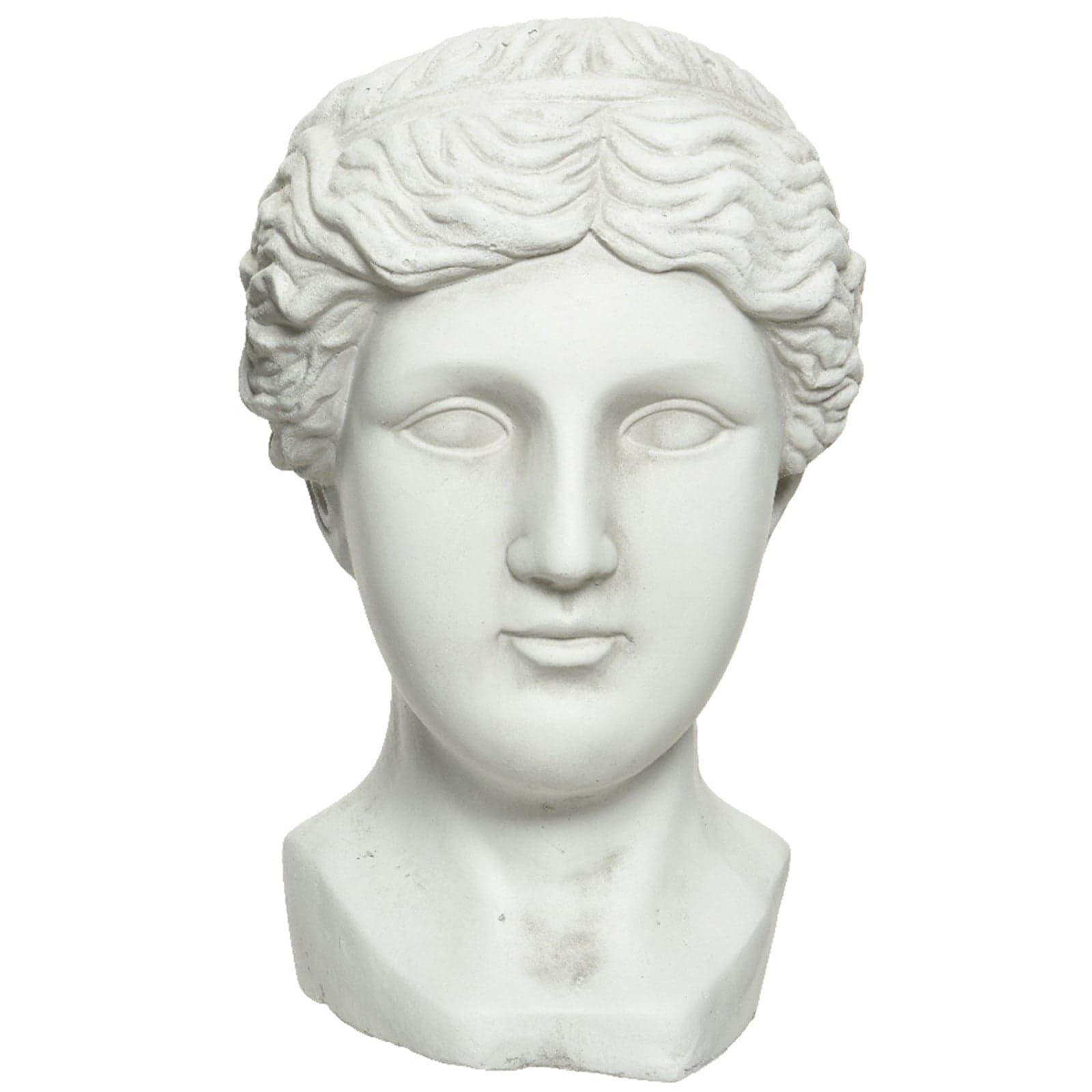 Statua decorativa in poliresina Testa Artemide Porta vaso decorativo h 39 cm in Vasi tradizionali Decor Space - Altamura, commercioVirtuoso.it