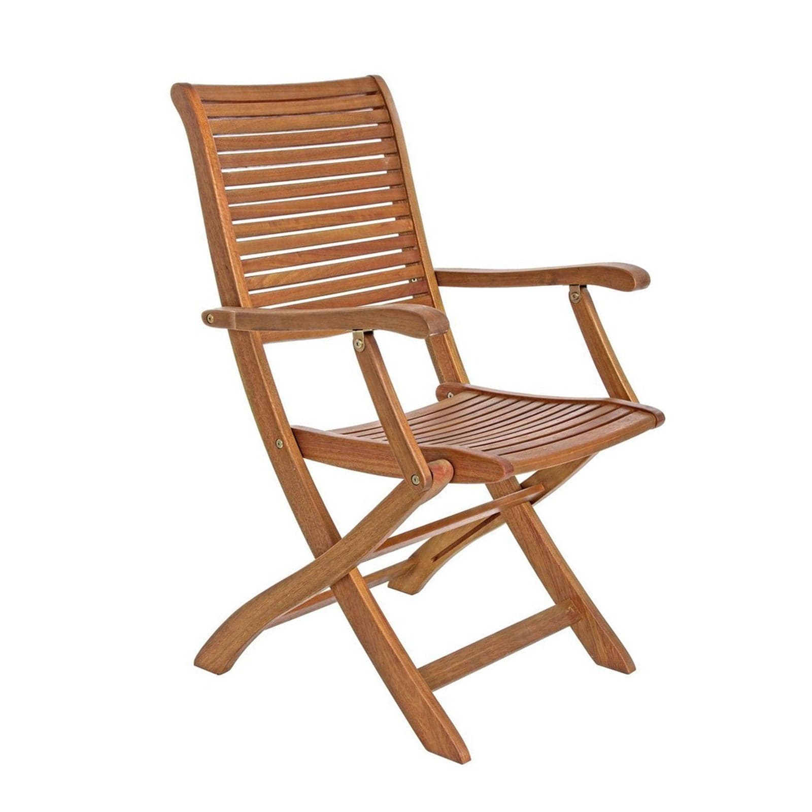 Sedia "Noemi" in legno di acacia, finitura ad olio, pieghevole per esterno in Sedie per tavolo da giardino Decor Space - Altamura, commercioVirtuoso.it