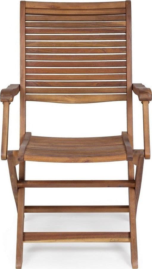 Sedia "Noemi" in legno di acacia, finitura ad olio, pieghevole per esterno in Sedie per tavolo da giardino Decor Space - Altamura, commercioVirtuoso.it