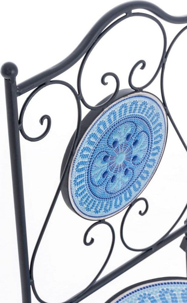 Sedia pieghevole "Bisanzio" da cafè, struttura in acciaio per l'esterno pieghevole in Sedie per tavolo da giardino Decor Space - Altamura, commercioVirtuoso.it