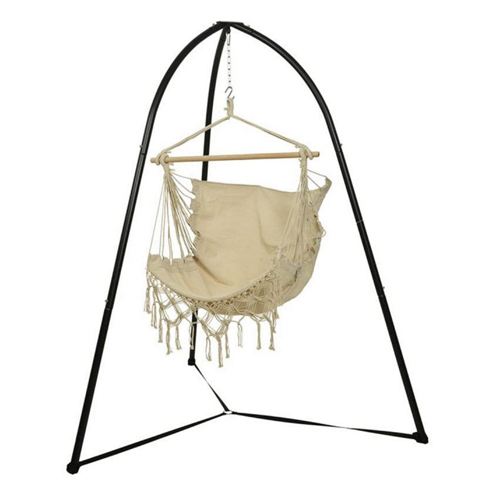 Supporto universale per amaca sospesa, poltrona a dondolo da esterno in metallo h 220 cm in Dondoli coperti Decor Space - Altamura, commercioVirtuoso.it